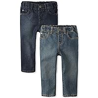 The Children's Place Baby Boys' Single and Toddler Multipack Basic Skinny Jeans