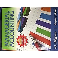Managerial Accounting Managerial Accounting Hardcover