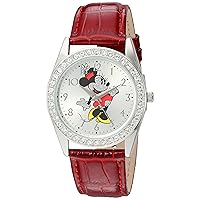 Disney Adult Round Glitz Analog Quartz Watch
