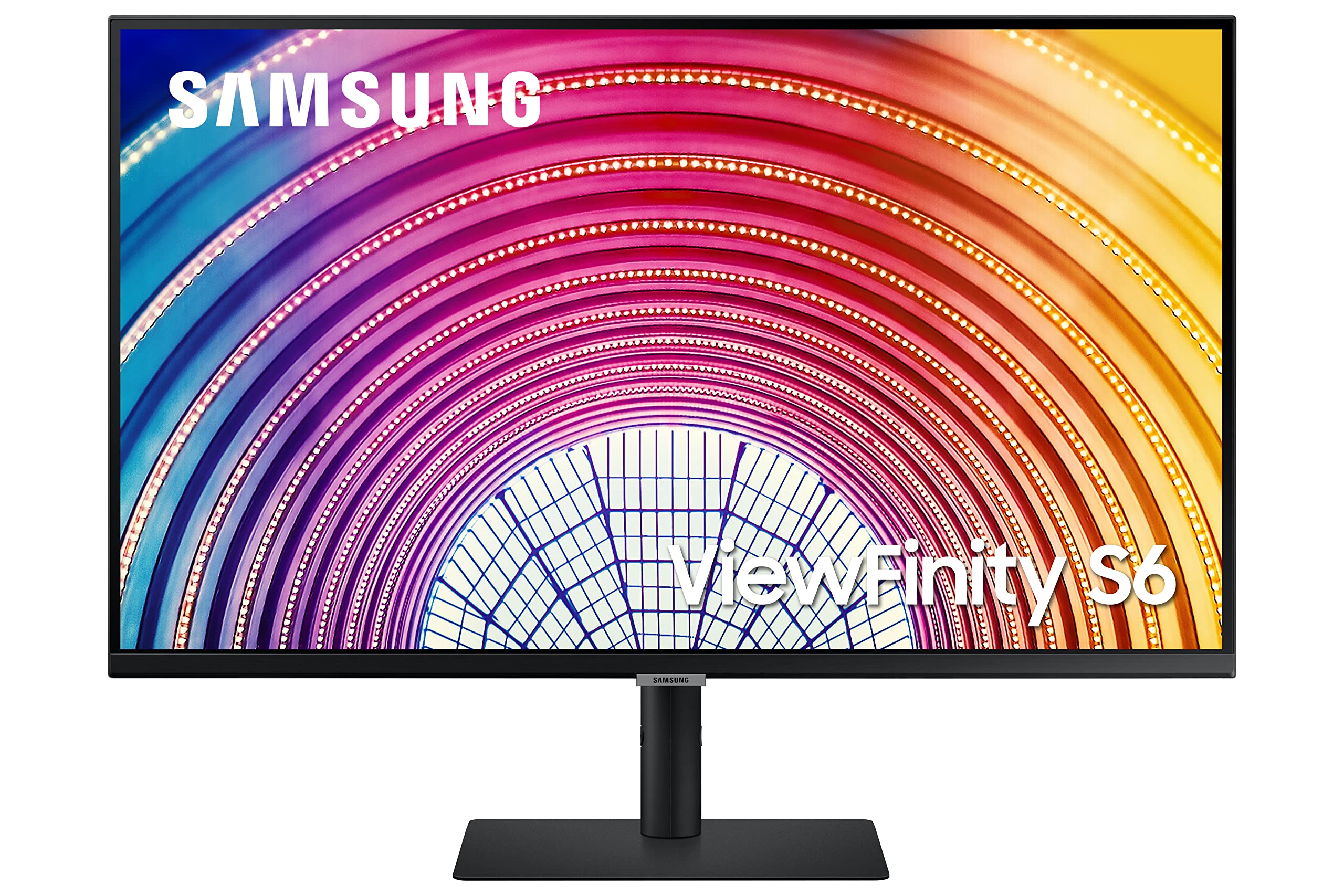 SAMSUNG ViewFinity S60A Series 27-Inch WQHD (2560x1440) Computer Monitor, 75Hz, IPS Panel, HDMI, DisplayPort, HDR10 (1 Billion Colors), Height Adjustable Stand, TUV-Certified (LS27A600NANXGO)