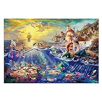 Ceaco - Thomas Kinkade - Disney Dreams Collection - The Little Mermaid - 2000 Piece Jigsaw Puzzle