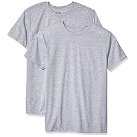 Gildan Men's Moisture Wicking Polyester Performance T-Shirt, 2-Pack