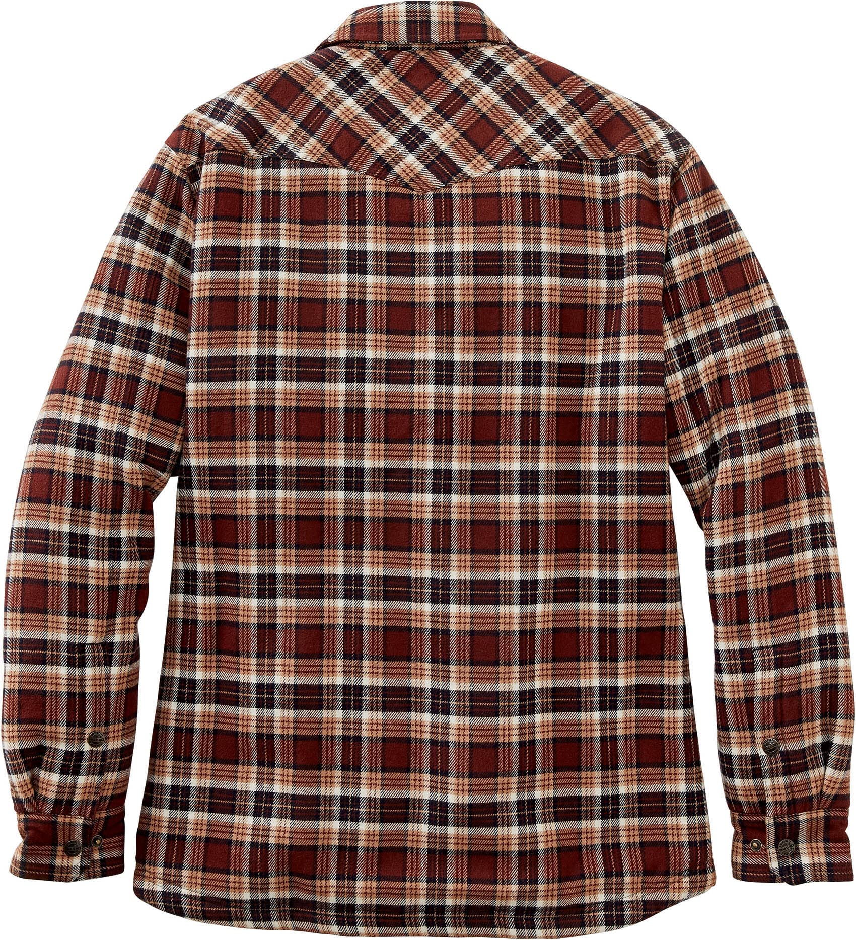 Legendary Whitetails Men's Tough as Buck Berber Lined Flannel Shirt Jacket