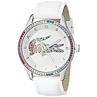 Lacoste Women's 2000822 Victoria Analog Display Japanese Quartz White Watch