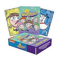 AQUARIUS Nickelodeon Fairly Odd Parents Playing Cards – Fairly Odd Parents Themed Deck of Cards for Your Favorite Card Games - Officially Licensed Nickelodeon Merchandise & Collectibles