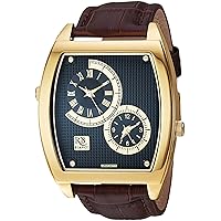Men's RB0743 Benzo Analog Display Quartz Brown Watch