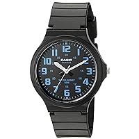 Casio Men's 'Easy To Read' Quartz Black Casual Watch (Model: MW240-2BV)