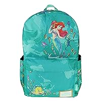 Classic Disney Ariel Backpack with Laptop Compartment for School, Travel, and Work, Multicolor, A22206-ARIEL