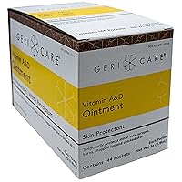 GeriCare Vitamin A&D Ointment | Skin Protectant | 5 Grams (144 Packets)