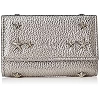 Jimmy Choo NEPTUNEUUR Gun Metal/Dark Silver Key Case