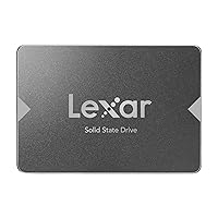 Lexar 1TB NS100 SSD 2.5” SATA III Internal Solid State Drive, Up to 550MB/s Read, Gray (LNS100-1TRBNA) Lexar 1TB NS100 SSD 2.5” SATA III Internal Solid State Drive, Up to 550MB/s Read, Gray (LNS100-1TRBNA)
