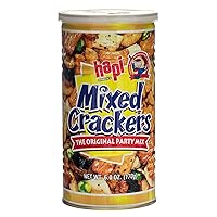 Hapi Mixed Crackers, 6-Ounce Tins (Pack of 4)
