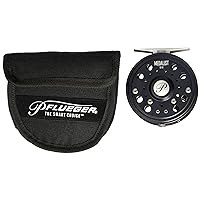 Pflueger Medalist Fly Reels, Size 44322 Fishing Reel, Right/Left Handle Position, Corrosion-Resistant, Aluminum Spool, Click & Pawl System