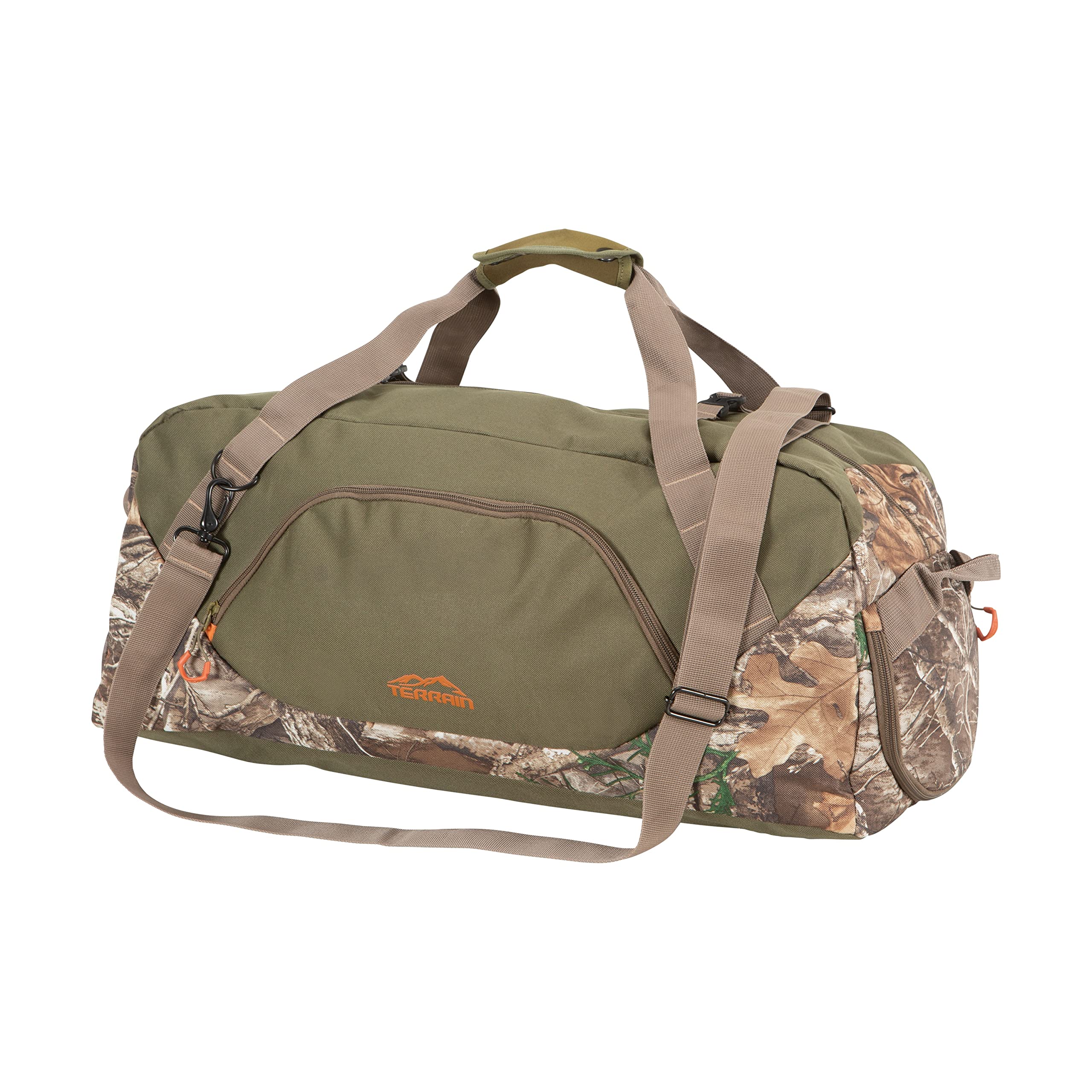Allen Company Terrain Basin Hunting Duffel Bag in Realtree Edge Green with Pouch