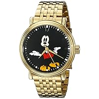 Disney Men's Mickey Mouse Analog Display Analog Quartz Watch