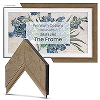 Frame My TV Deco TV Frames - Contemporary Bronze Smart Frame Compatible ONLY with Samsung The Frame TV (65