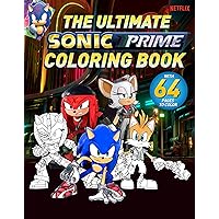 The Ultimate Sonic Prime Coloring Book (Sonic the Hedgehog) The Ultimate Sonic Prime Coloring Book (Sonic the Hedgehog) Paperback