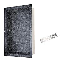 Dawn NI241403 Shower Niche with One Stainless Steel Support Plate