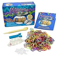 Rainbow Loom® Monster Tail™ Kit Features Compact Loom and Case, Makes Monster Sized Bracelets, Easy for Travel, Includes Exclusive Monster Tail Loom, and 2 Bracelet Instructions for Boys and Girls 7+