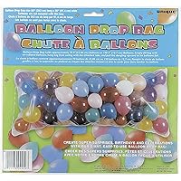 Multicolor Plastic Balloon Drop Bag - 1 Pack, Durable & Easy Setup - Great For Stunning Surprise Events & Celebrations