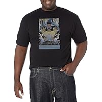Disney Big & Tall Goofy Movie Powerline Sweater Men's Tops Short Sleeve Tee Shirt