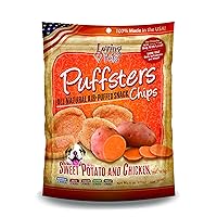 Loving Pets Puffsters Potato Chicken Treats for Dogs (4 oz), (5120)