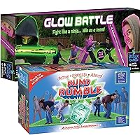 Glow Party Extravaganza: Human Bumper Cards and Glowing Sword Games