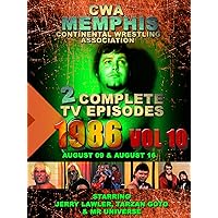 CWA Memphis Wrestling 2 Complete TV Episodes 1986 Vol 10