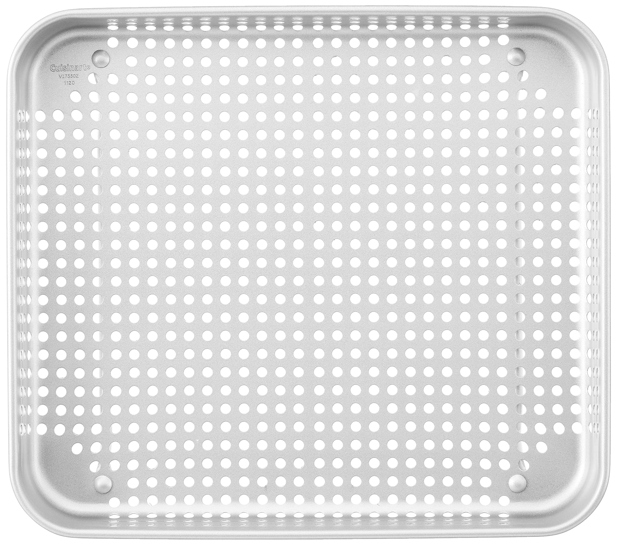 Cuisinart ANS-TOA2528 Non-Stick Airfryer Basket & AMB-TOBCS Toaster Oven Baking Pan, Silver, 11.2 (l) x 10.7 (w) x 0.8 (h) inches