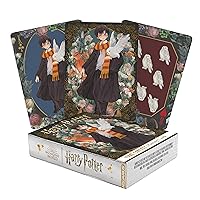 AQUARIUS Harry Potter Playing Cards - Harry Potter Themed Deck of Cards for Your Favorite Card Games - Officially Licensed Harry Potter Merchandise & Collectibles, Brown, White, Orange, 2.5 x 3.5