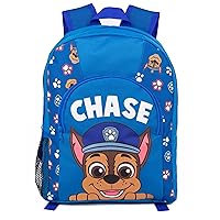 Paw Patrol Boys Backpack | Kids Blue Chase Rucksack | Adjustable Straps Character Schoolbag for School Nursery and Play