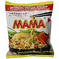 Mama Instant Noodle, Chicken Soup Flavor, 3.17 Ounce (Pack of 20)