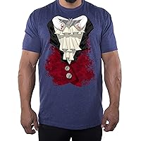 Vampire Costume T-Shirt, Men's Graphic Tees, Funny Halloween Men's Shirts!