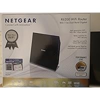 NETGEAR R6200 WiFi Router - Wireless Router - 4-Port-Switch