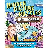 Hidden Picture Puzzles in the Ocean: 50 Seek-and-Find Puzzles to Solve and Color (Happy Fox Books) 2,000 Sea Animals and Secret Objects to Find, Nature Fun Facts, and Coloring Pages for Kids 5-9 Hidden Picture Puzzles in the Ocean: 50 Seek-and-Find Puzzles to Solve and Color (Happy Fox Books) 2,000 Sea Animals and Secret Objects to Find, Nature Fun Facts, and Coloring Pages for Kids 5-9 Paperback Kindle