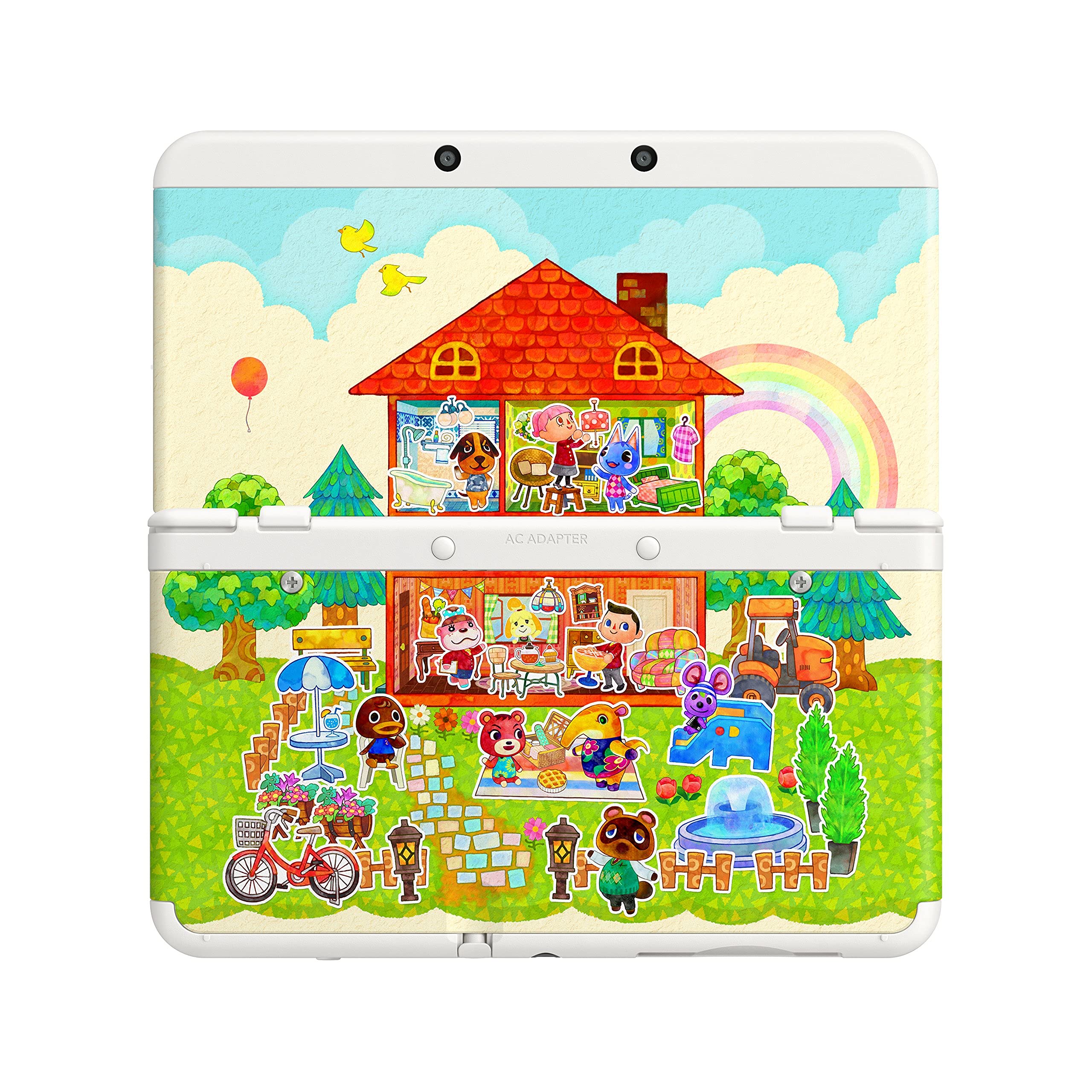 Nintendo Animal Crossing: Happy Home Designer + New 3DS Bundle (Renewed)