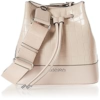 Calvin Klein Women's Gabrianna Novelty Bucket Shoulder Bag, One Size