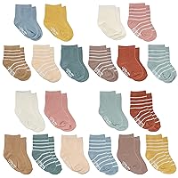 Little Me 20-Pack Newborn Baby Infant & Toddler Unisex Socks, For Baby Girl or Boy, 0-12 & 12-24 Months, Assorted Size Pack