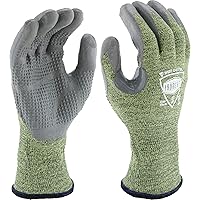 6100 Metal Tamer TIG Welding Gloves - [1 Pair] Small, Material Used>, Fire Resistant Silicone Coated Palm Knit. Welder Safety Wear