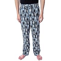 Star Wars Men's Darth Vader and Stormtrooper Allover Grid Print Adult Sleepwear Lounge Pajama Pants
