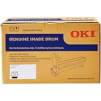 Oki Data 44318504 Image -Drum for C711 Series Printers, 20000 Page Yield, Black