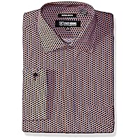 STACY ADAMS Men's Multi Color Plaid Classic Fit Dress Shirt