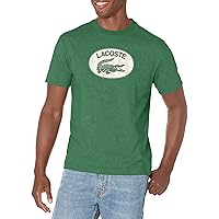 Lacoste Men's Regular Fit Branded Monogram Print T-Shirt