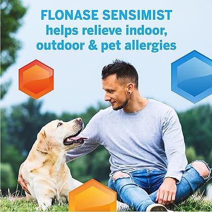 Flonase Sensimist Allergy Relief Nasal Spray Non Drowsy Allergy Medication, Gentle Mist - 120 Sprays