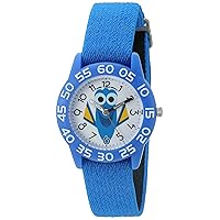 Disney Boy's 'Finding Dory' Quartz Plastic and Nylon Watch, Color:Blue (Model: W003017)