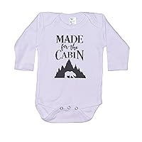 Baby Mountain Onesie/Made For The Cabin/Newborn Outdoors Bodysuit/Infant Lake Outfit