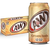 A&W Cream Soda, 12 Fl Oz (Pack of 12)