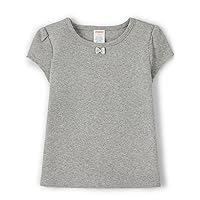 Girls and Toddler Short Sleeve Basic Layering Shirt