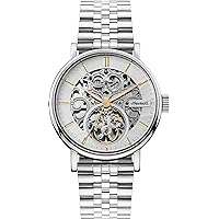 Ingersoll 1892 The Charles Men's Automatic 44mm Skeleton Dial Stainless Steel Bracelet Watch