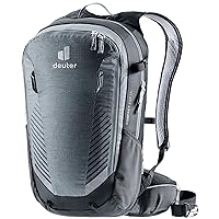 DEUTER Unisex – Adult's Compact EXP 14 Bicycle Backpack, Graphite Black, 17 L